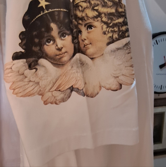 Fiorucci Tania angels tee Rare Made in Italy - Picture 6 of 14